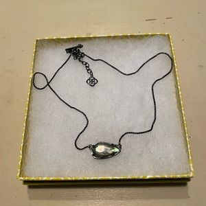 Kendra Scott Necklace Iridescent Black